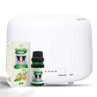 [Combo] Máy Khuếch Tán Tinh Dầu công suất 24V AROMA DIFFUSER kèm 2 chai Tinh Dầu Thuần Chay Nguyên Chất Thái An (10ml)