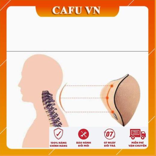 CHÍNH HÃNG FM | COMBO Bộ Gối Tựa Đầu và Tựa Lưng Cao Su Non Nguyên Khối Cao Cấp Siêu Đàn Hồi Chống Đau Mỏi