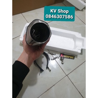 pô akrapovic lục giác carbon