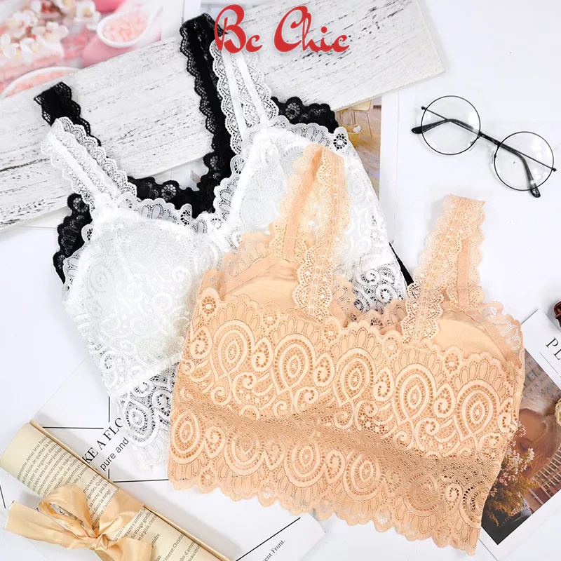 ÁO BRA REN 2 DÂY CỰC XINH 077 BC_CHIC LINGERIE