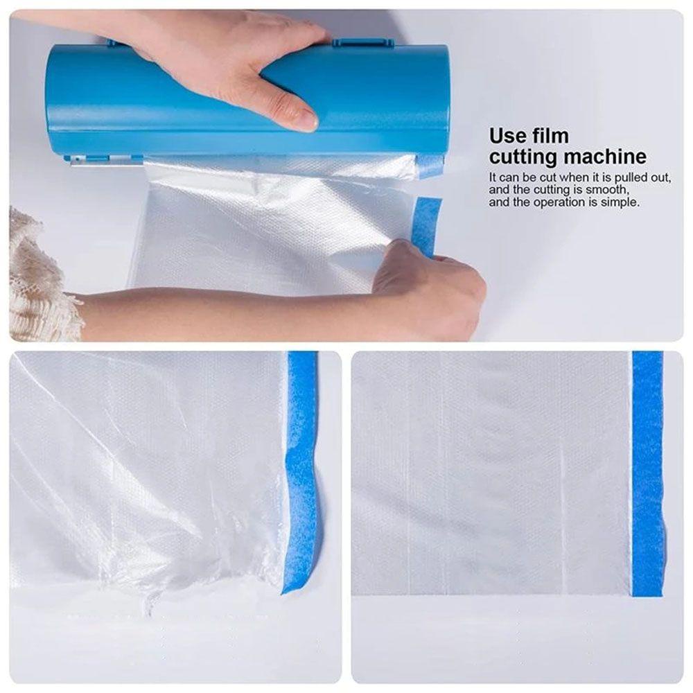 WTTLE Dụng Cụ Màng Bọc Bảo Vệ Sơn Dễ Dàng Cắt Và Phun