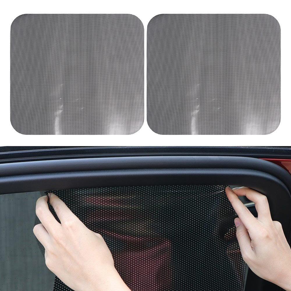 Set 2 Miếng Dán Tĩnh Điện Chống Nắng Chất Lượng Cao Cho Cửa Sổ Xe Hơi