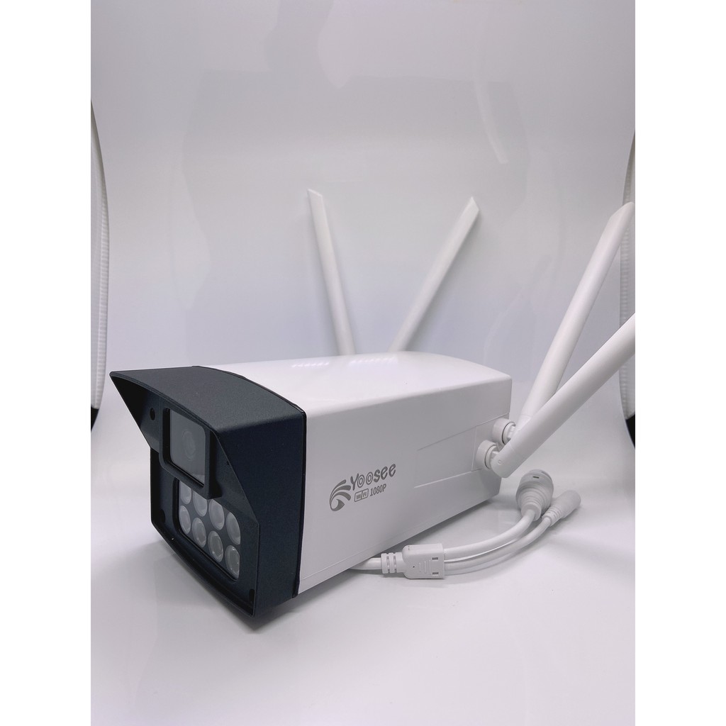 Camera Yoosee Ngoài Trời 4 Râu 9 led Thế Hệ Mới 2020 3.0Mpx Full HD BH 60 Tháng