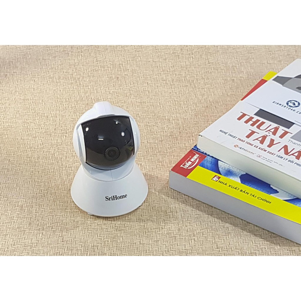 Camera Srihome SH025 - 2MP FHD - Kết nối wifi - Đàm thoại hai chiều - Xem 4 Camera Trên 1 Màn Hình