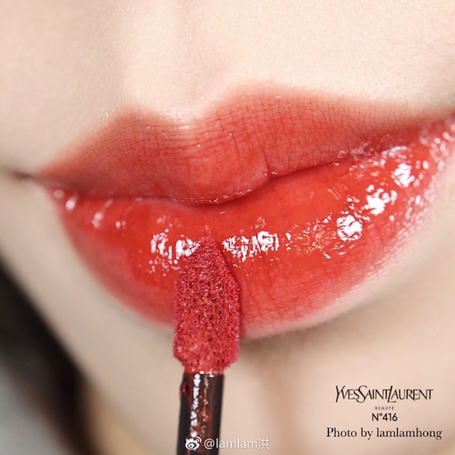 [YSL 416] SON YSL Vinyl - màu 416 Psychedelic Chili Đỏ tương ớt tuyệt đẹp | BigBuy360 - bigbuy360.vn