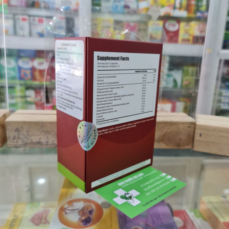 Viên uống Bổ thận Ken Health Usa ⚡ Nhập khẩu Mỹ ⚡ Hộp 30 viên Giúp giảm tiểu đêm, yếu sinh lý