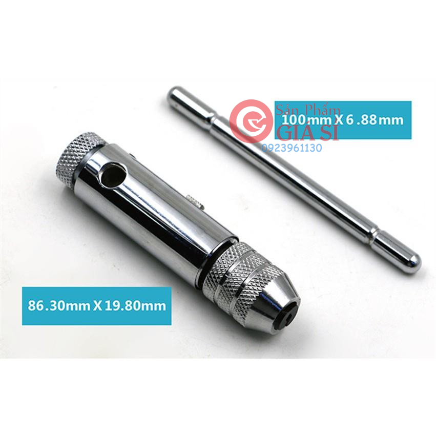 Tay quay Taro tự động dài 100mm M3-M8 ❤️freeship❤️