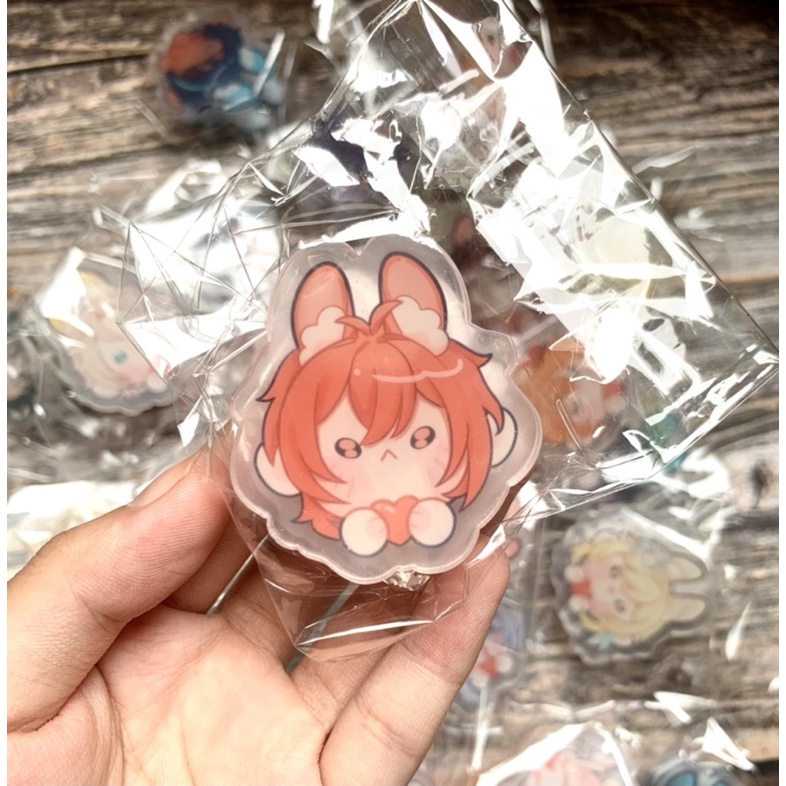 Kẹp Acrylic Tym Genshin Impact độc quyền - artist Hunmyi