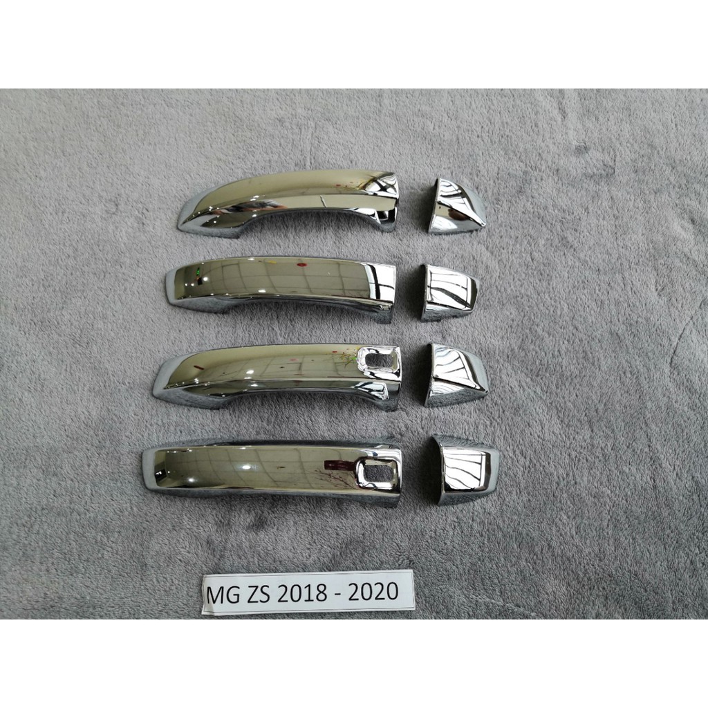 [Ảnh thật] Ốp hõm cửa ngoài, Ốp tay nắm ngoài MG ZS 2018-2020 màu mạ crom