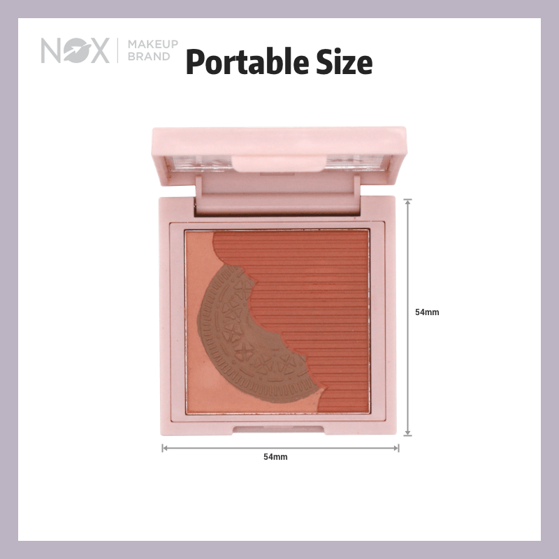 Bảng phấn mắt NOX 3 màu 4.5g Long-Lasting Portable | BigBuy360 - bigbuy360.vn