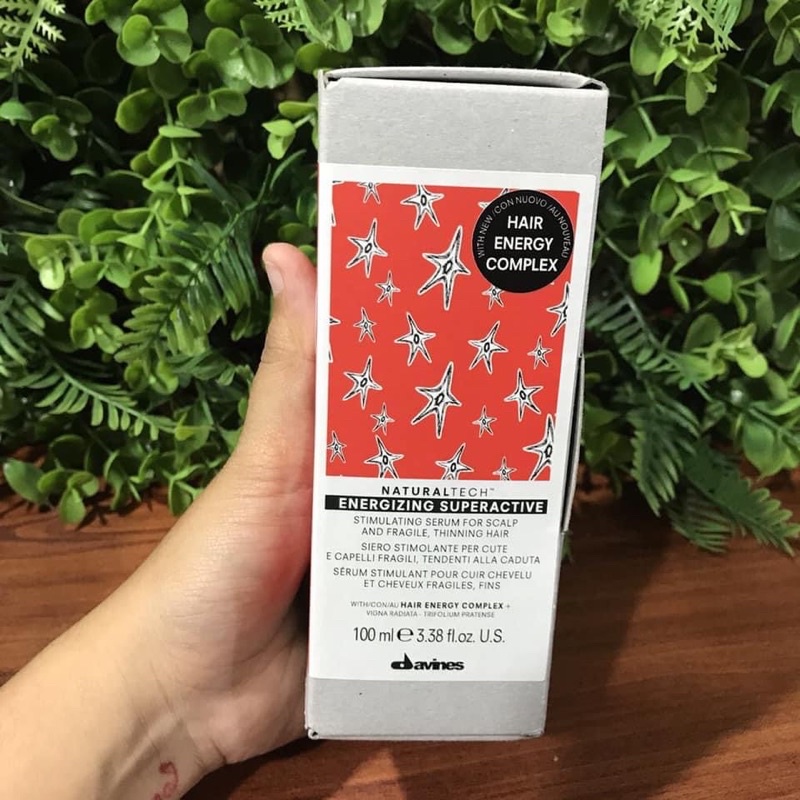 TINH CHẤT MỌC TÓC DAVINES ENERGIZING SUPERACTIVE 100ML