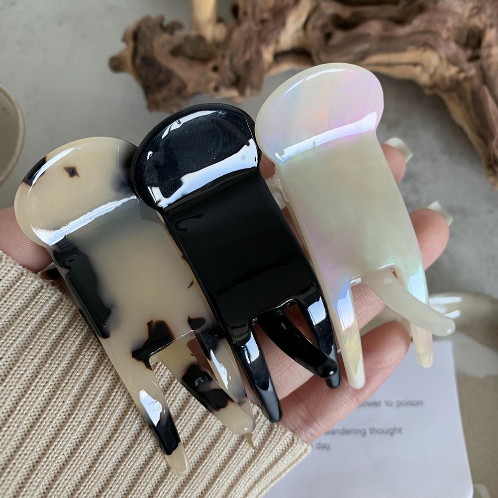 Kẹp Tóc Càng Cua Họa Tiết Da Báo Thời Trang