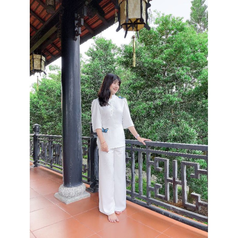 .cổ tàu đũi.đồ bộ đi chùa .