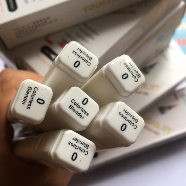 Cây số 0 TOUCHLIIT 6, Bút Marker Blend Màu