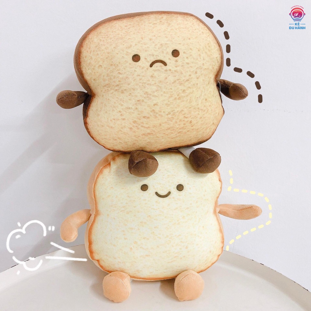 Gối ôm Kẻ du hành hình bánh mì dễ thương
