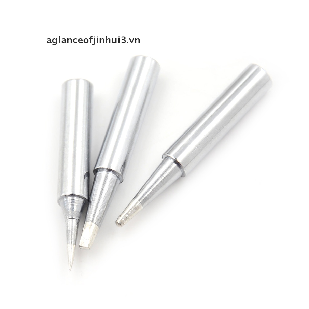 Set 5 Đầu Mũi Hàn Điện Bằng Đồng Thau 936 Chuyên Dụng