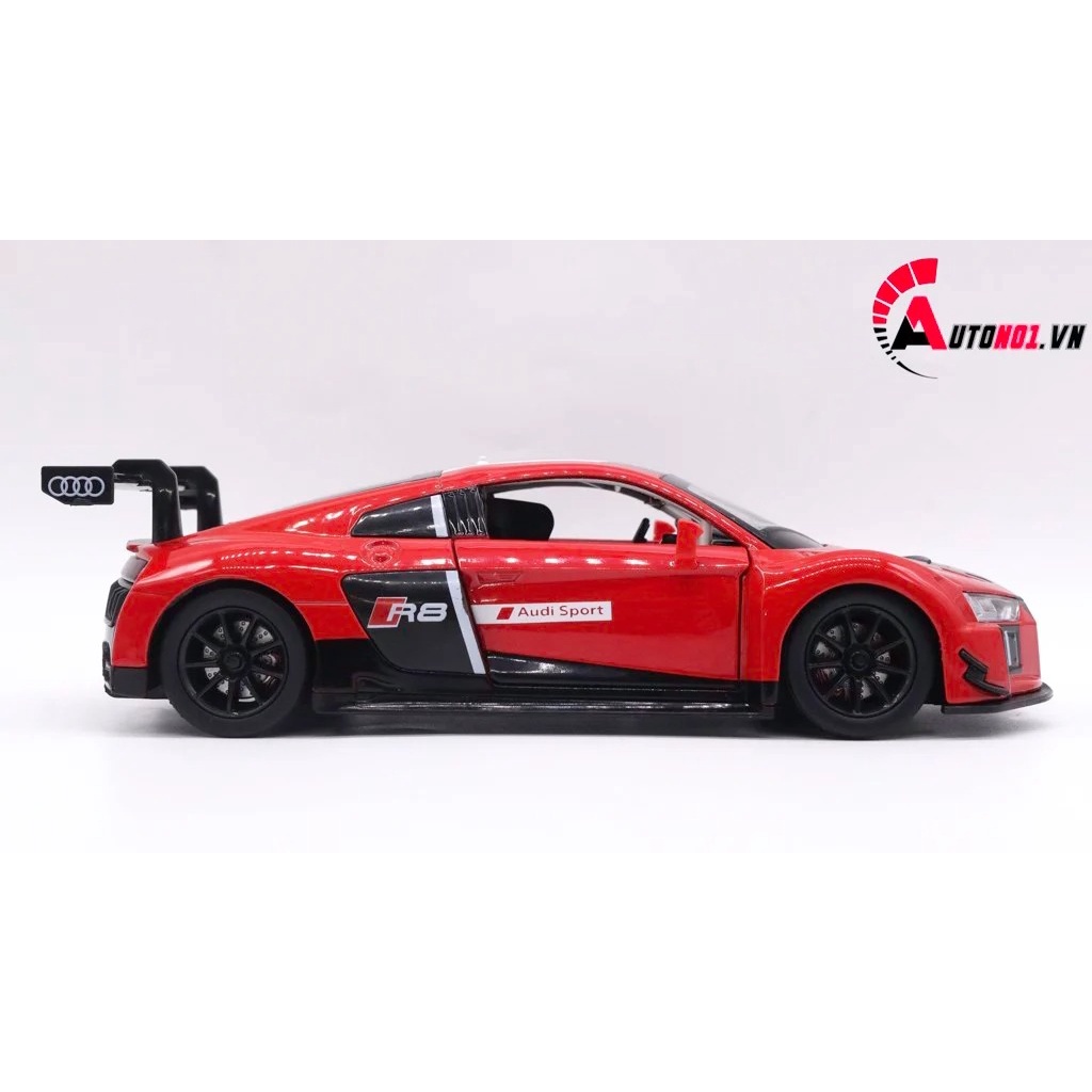 MÔ HÌNH XE AUDI R8 LMS RED 1:24 DOUBLE HORSES 7756