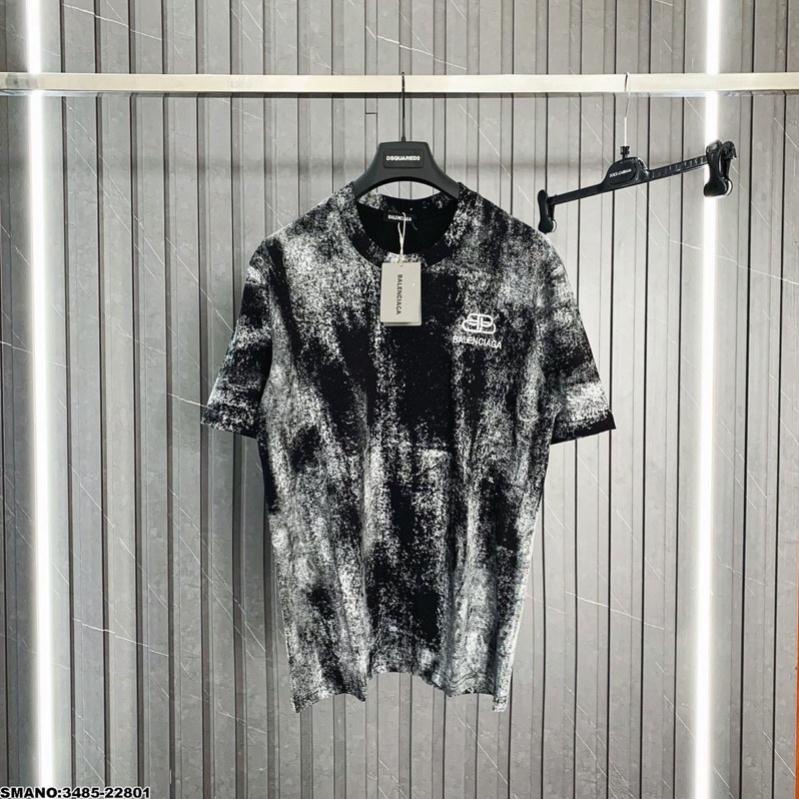 Áo Thun Nam Balen Loang Siêu Chất - Áo Phông Nam In Logo Balen Ngực Cực Xịn