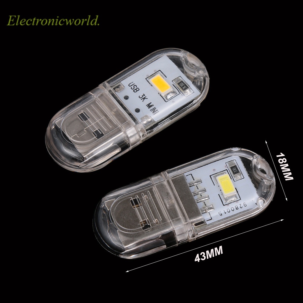 Bóng đèn led mini sạc qua USB gắn móc khóa đa năng cao cấp
