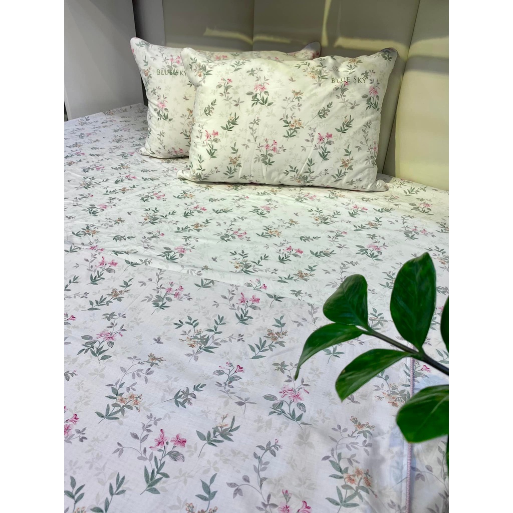 Bộ Chăn Ga Gối Hanvico Blue Sky - DLS200