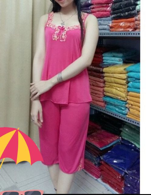 Đồ bộ lửng thun lạnh nhiều size nhiều màu