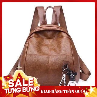 [ẢNH THẬT] Balo Da Gấu PU Đẹp Thời Trang Chất Da Mềm ( Ảnh thật 100%)
