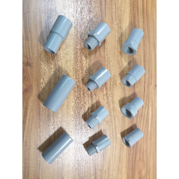 Ống nước và phụ kiện ống nước nhựa PVC Bình Minh phi 21 và phi 27  - Điện nước gia dụng Hoàng Kim
