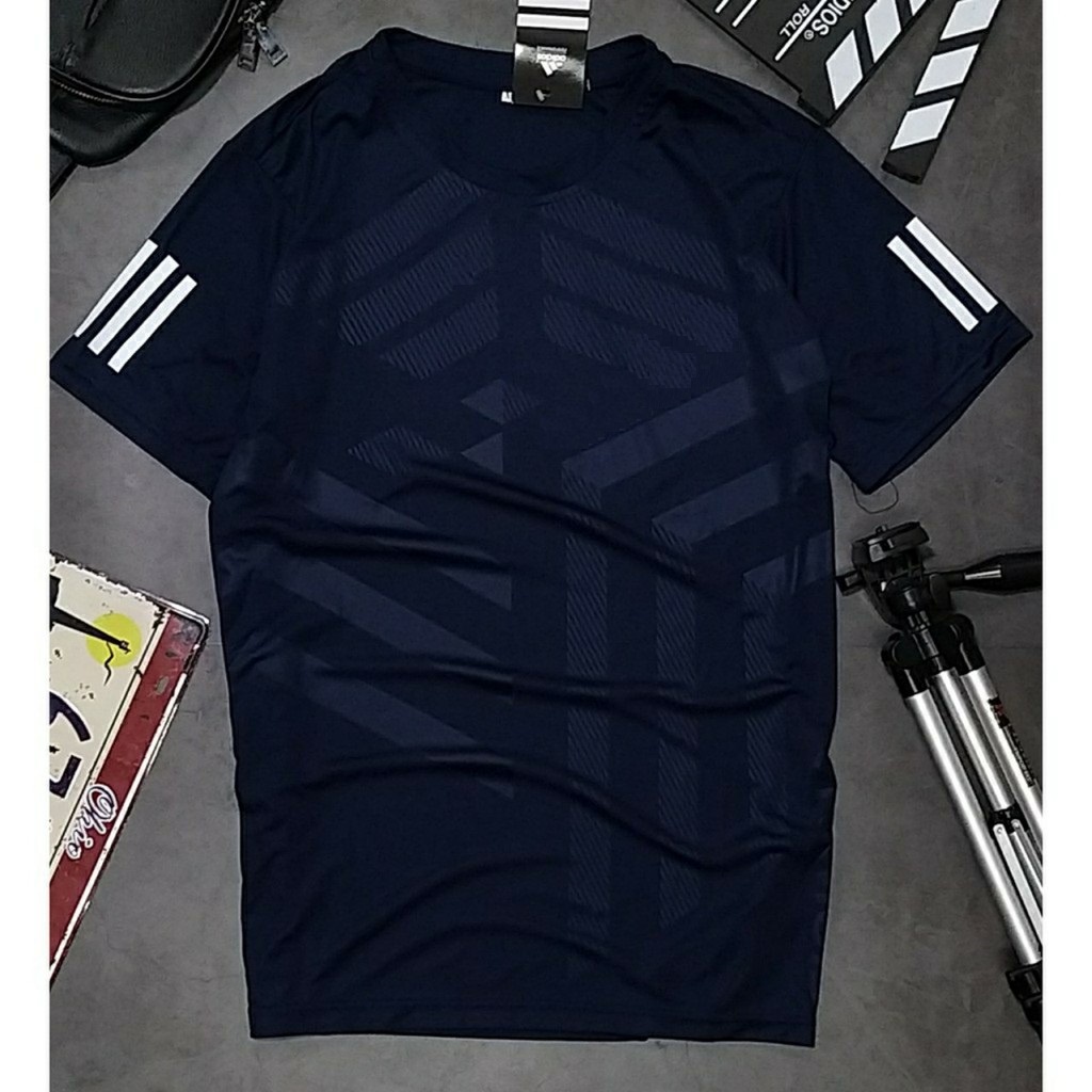 Áo thun thể thao nam vải thun lạnh tay ngắn co giãn mặc nhà AT02