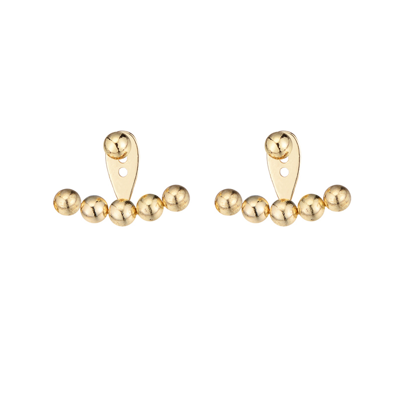 Khuyên tai hình hạt đậu tròn duyên dáng hợp thời trang dành cho nữ 2023