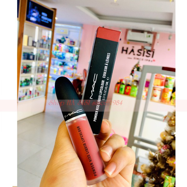 Son Kem MAC POWDER KISS LIQUID LIPCOLOUR 5ml