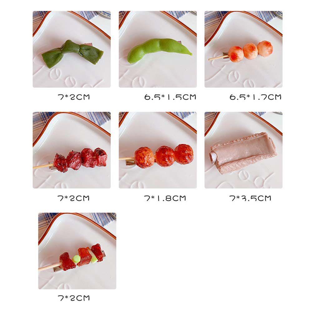 Kẹp Tóc Hình Thịt Nướng Bbq Bằng Nhựa Phong Cách Hàn Quốc Vui Nhộn Dành Cho Nữ