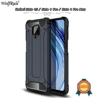Ốp điện thoại Armor silicon PC cho Xiaomi Redmi Note 9S / Redmi Note 9 Pro / Redmi Note 9 Pro Max