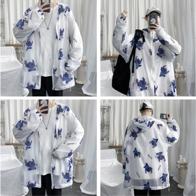 Áo Khoác Dù 2 Lớp Chuột Stick Unisex