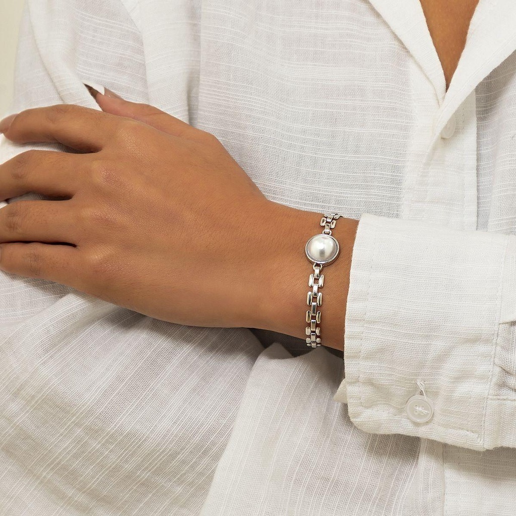 AROMA Vòng Cổ Choker Đính Ngọc Trai Phong Cách Baroque Hàn Quốc Dành Cho Nữ