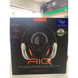 Tai nghe plantronics RIG System màu đen (200040-08) - Mới 90%