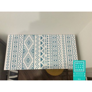 DECAL TRANG TRÍ TẾT HOA VĂN THỔ CẨM