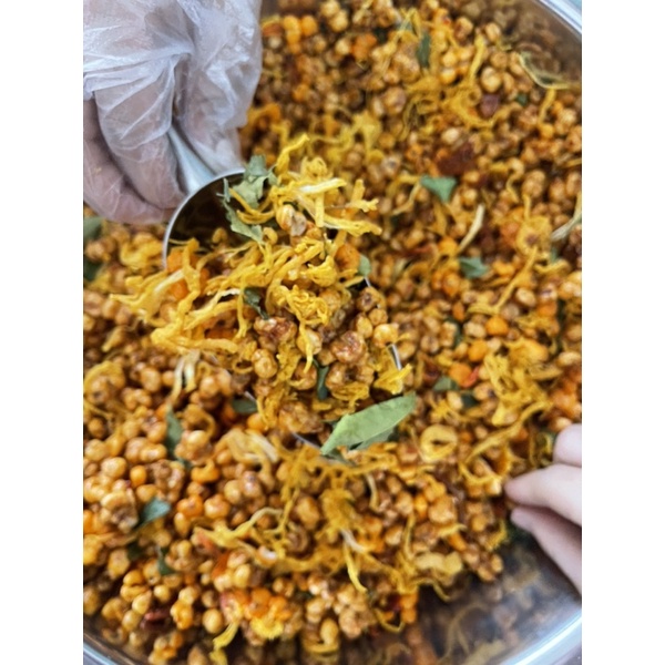 220gr Bắp sấy giòn mix khô gà nguyên bản | BigBuy360 - bigbuy360.vn