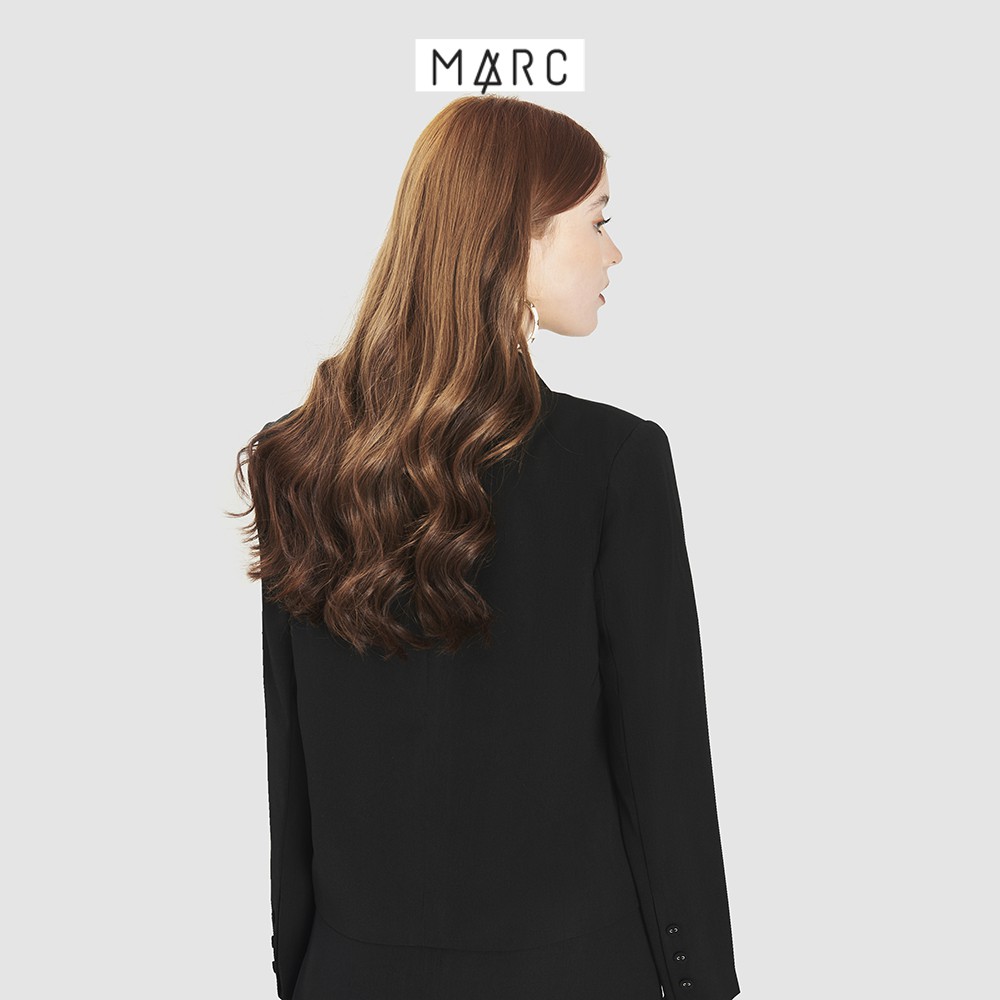 Áo blazer nữ MARC FASHION crop cài 1 nút CBVH0602