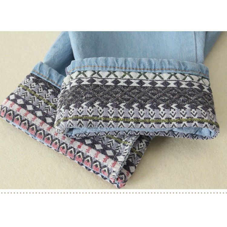 Quần baggy jean nữ đẹp Phong cách Nhật