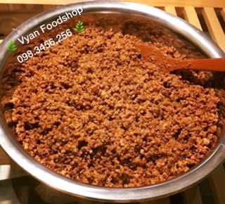 Thịt chưng mắm tép