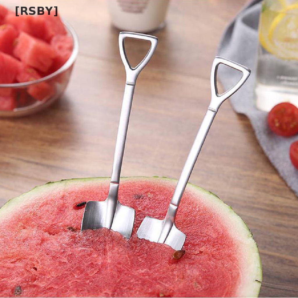 Bộ 4 Muỗng Cà Phê Bằng Thép Không Gỉ Phong Cách Retro