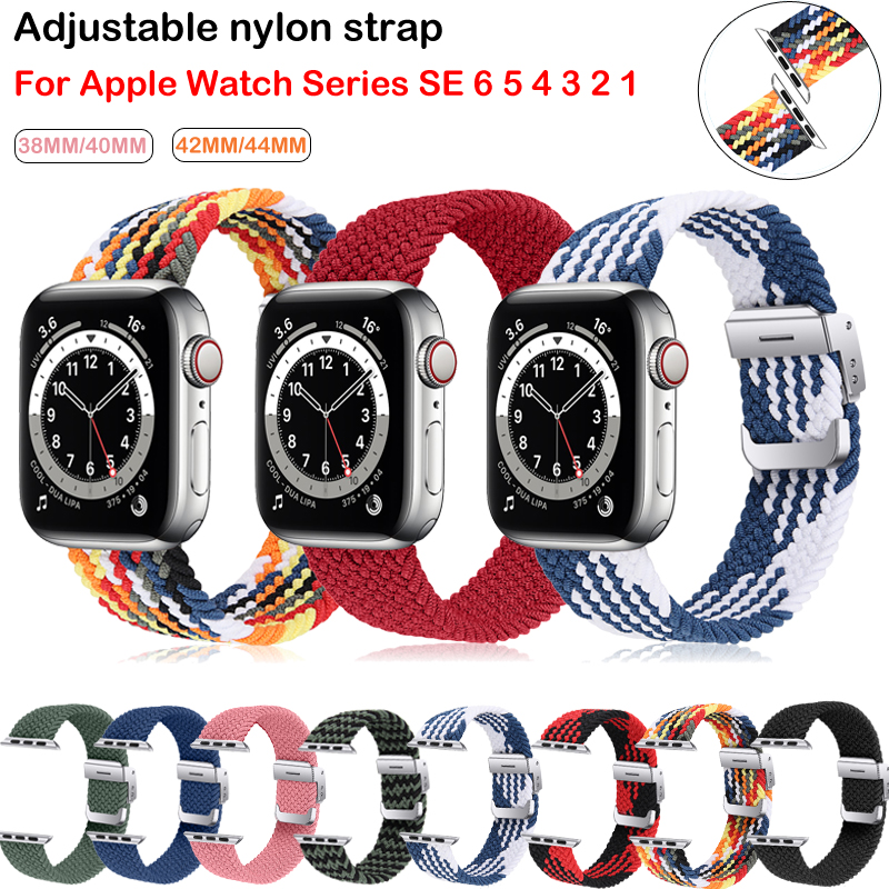 Dây Đồng Hồ Thông Minh Apple Watch Series 6 Se 5 4 3 2 1 38 / 42 / 40 / 44mm