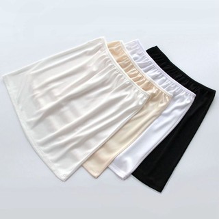 Chân váy nữ, váy lót cotton pha lụa trơn mịn mỏng nhẹ thoáng khí nhiều size penga96_xuongshopnganguyen