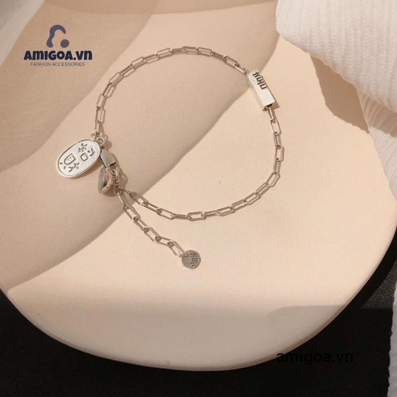 ✨✨Vòng Tay Thiết Kế Dạng Lưới Cá Tính Cho Nam Và Nữ