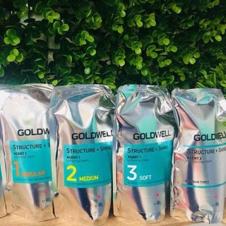 THUỐC DẬP DUỖI THẲNG TÓC GOLDWELL 500ml x 2