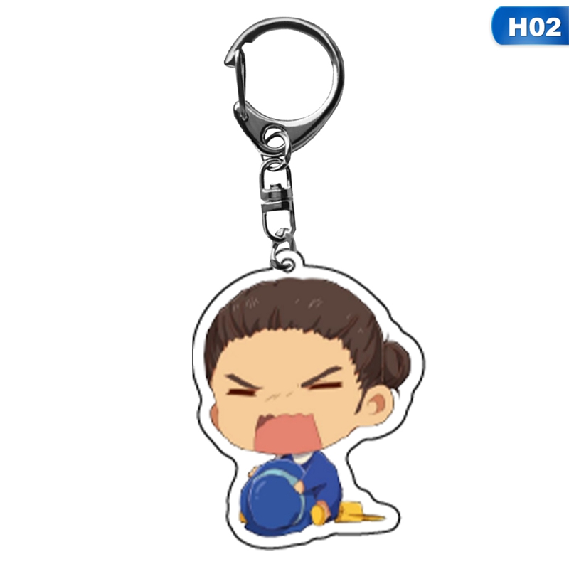 Móc khóa in hình nhân vật hoạt hình Haikyuu dễ thương