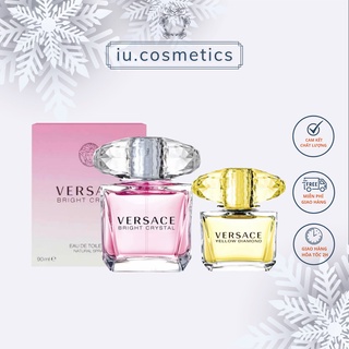   Mã COSBAUH3 giảm 8% đơn 300K  Nước hoa nữ Vesace Yellow Diamond 90ml. Dầu thơm tươi mát quyến rũ - iu.cosmetics 