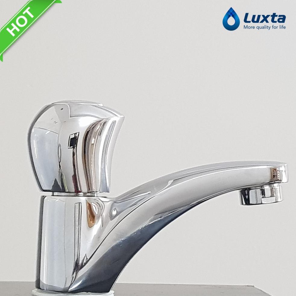 Vòi LAVABO lạnh Luxta vặn L1102D, bảo hành 3 năm