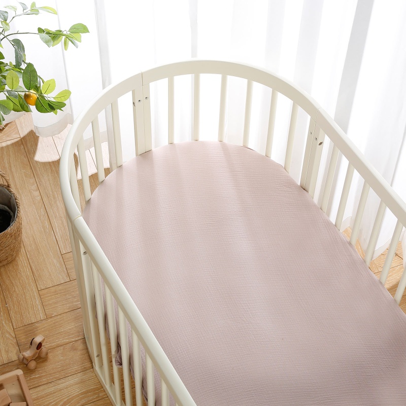 Ga Trải Giường Cotton Mềm Mại Co Giãn Dành Cho Bé