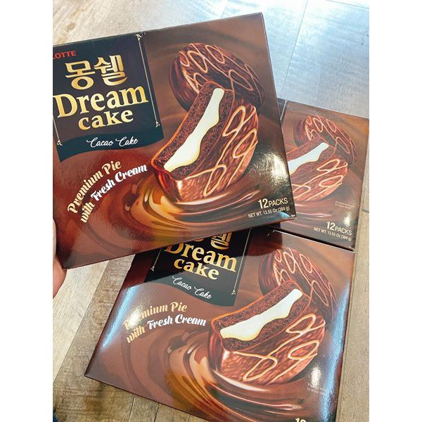 Bánh Dream Cake Vị Cacao Lotte